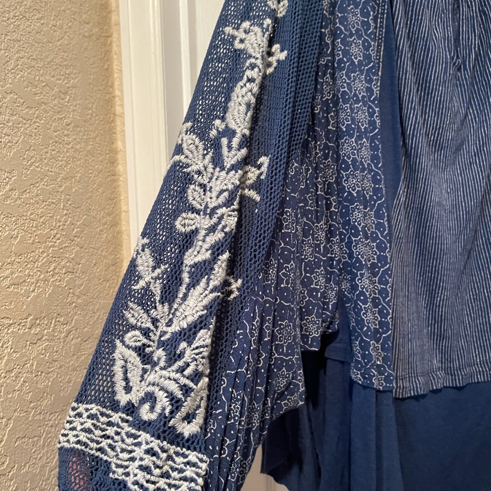 Free People Indigo Dreams
Embroidered Linen Blend Tunic
Top - Picture 3 of 7